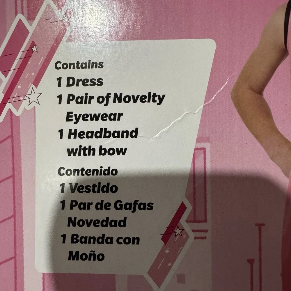 Cartoon Network Rubies The Powerpuff Girls Blossom Girls Costume M(7/8)Halloween - Picture 4 of 6